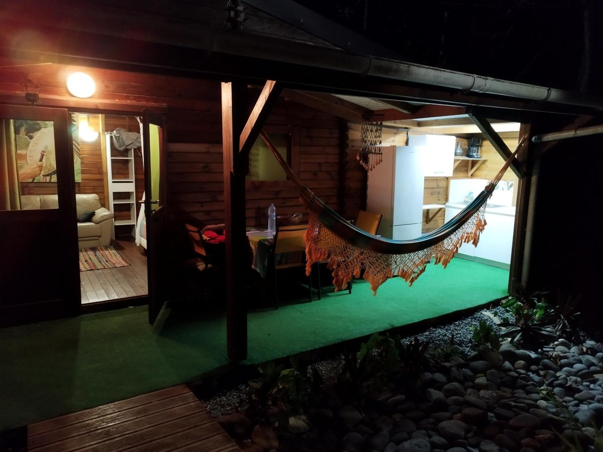 Insolite Arawakane Gites Du Manial Chalet Pointe-Noire Exterior foto